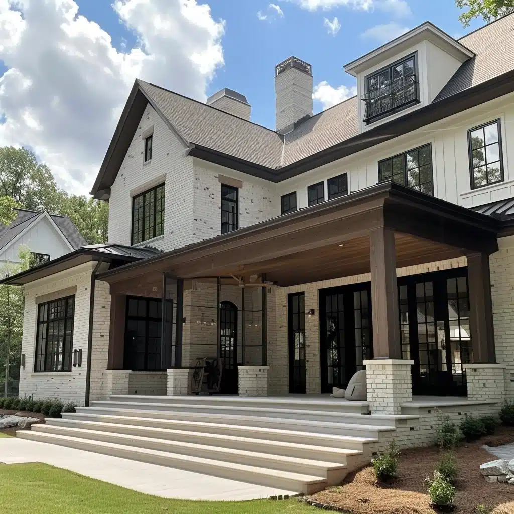 Seattle Lime wash brick