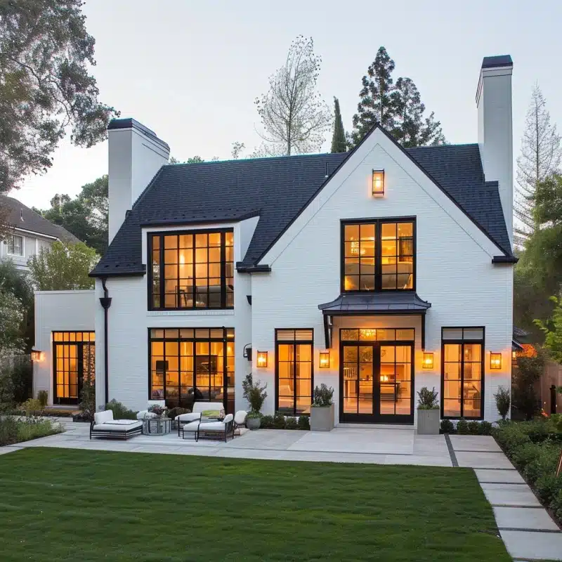 Seattle Lime washed exterior brick